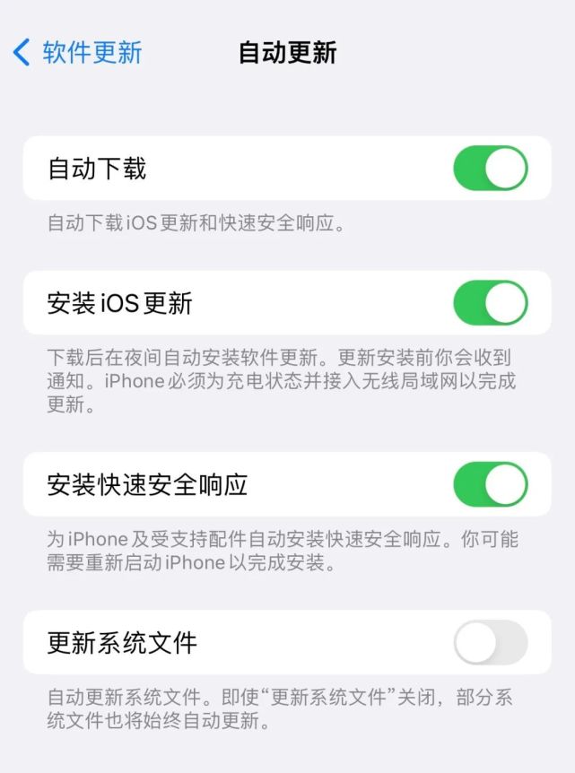 高埗镇苹果手机维修分享苹果快速安全响应更新有必要安装吗 