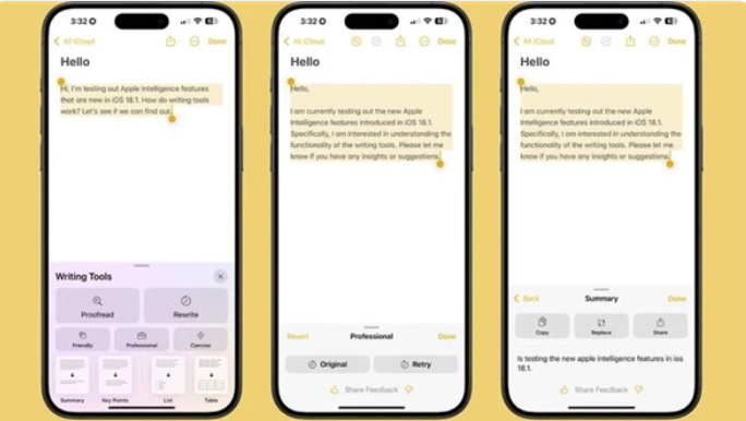 苹果 iOS / iPadOS 18.1 正式版如期而至,AI功能重磅上线!